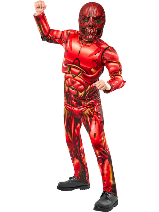 Boys' Light-Up Red Cyborg Costume - costumesupercenter.com