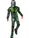 Kids Light Up Green Cyborg Costume - costumesupercenter.com