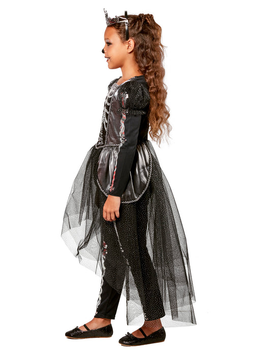 Kids Skeleton Princess Costume - costumesupercenter.com