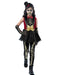Girls' Circus Ringmaster Skeleton Costume - costumesupercenter.com