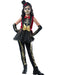 Kids Circus Skeleton Girl Costume - costumesupercenter.com