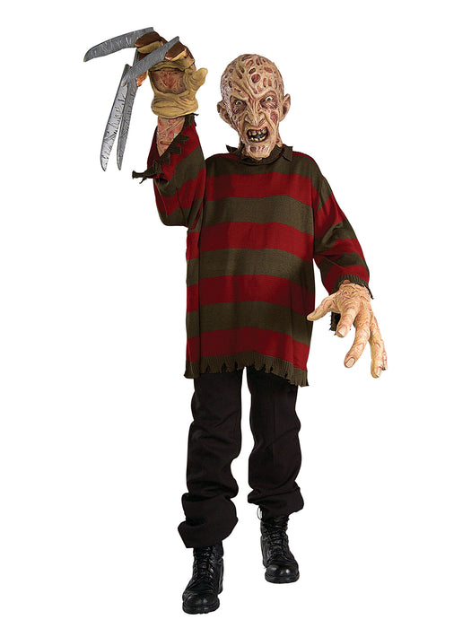 Creature Reacher Adult Freddy Krueger Costume - costumesupercenter.com