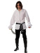 Pirate Shirt - White - Adult Costume Accessory - costumesupercenter.com