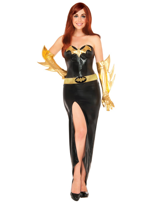 DC Comics Superhero Style Adult Batgirl Dress - costumesupercenter.com