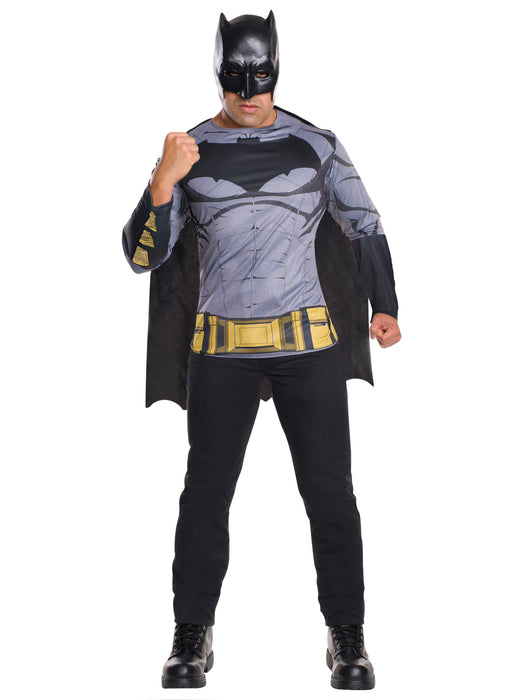Adult Batman Costume Top - costumesupercenter.com