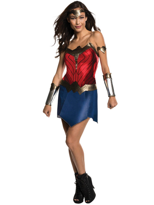 Batman V Superman: Dawn of Justice- Classic Wonder Woman Adult Costume - costumesupercenter.com