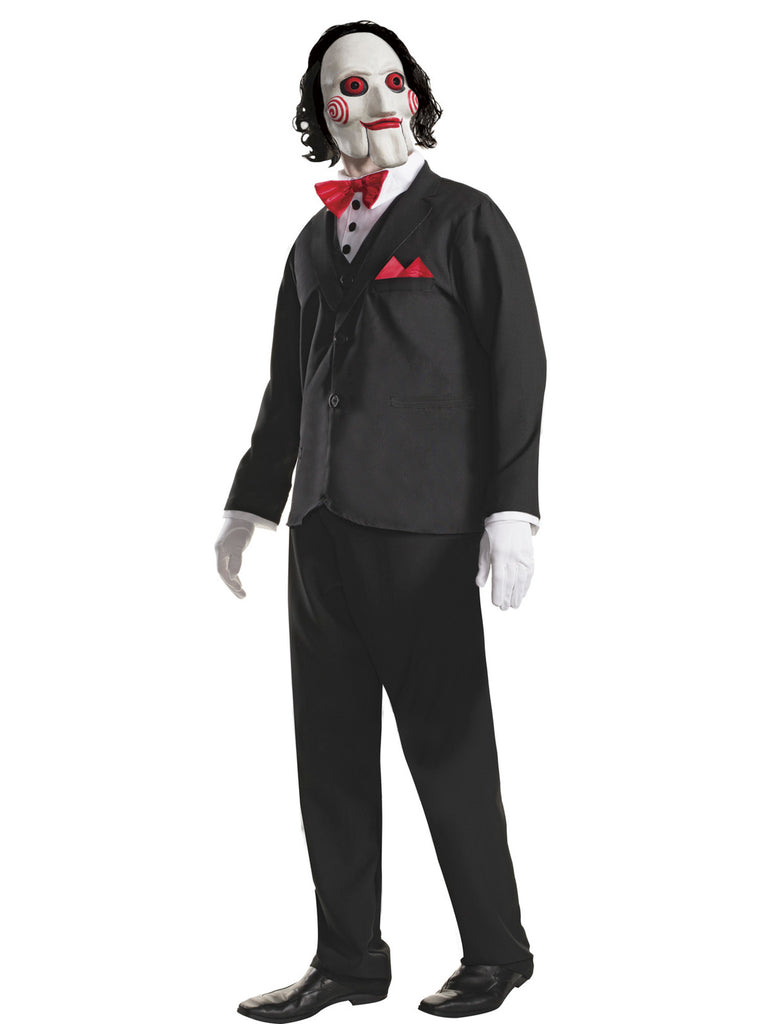 Adult Billy the Puppet Saw Costume — Costume Super Center, image size:768x1024
