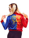 Women's Suicide Squad Harley Quinn Jacket with Shirt - costumesupercenter.com