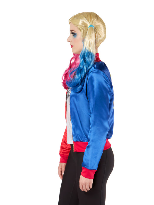Women's Suicide Squad Harley Quinn Jacket with Shirt - costumesupercenter.com