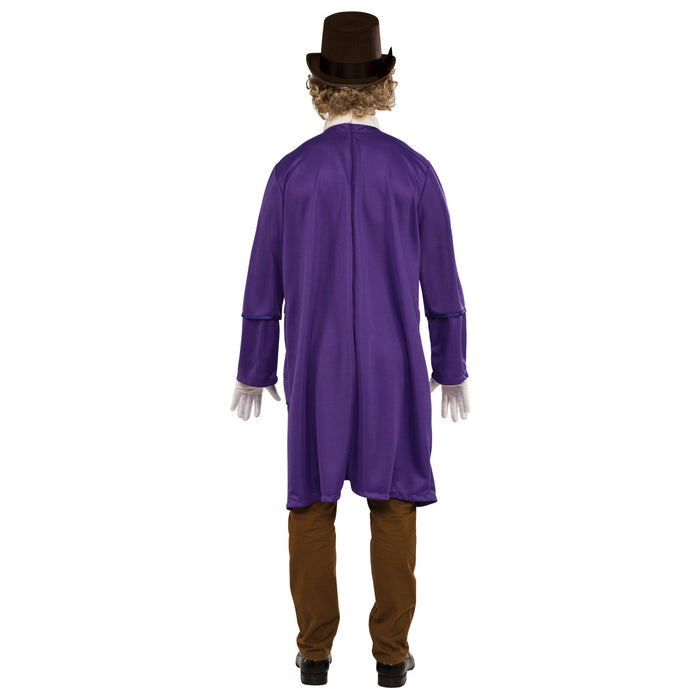 Deluxe Charlie and the Chocolate Factory Willy Wonka Adult Costume - costumesupercenter.com