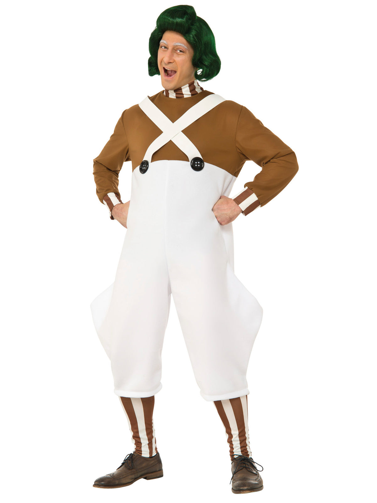 Deluxe Charlie and the Chocolate Factory Oompa Loompa Adult Costume — Costume Super Center