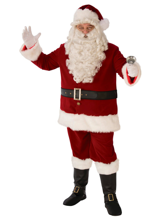 Mens Deluxe XL Santa Suit - costumesupercenter.com