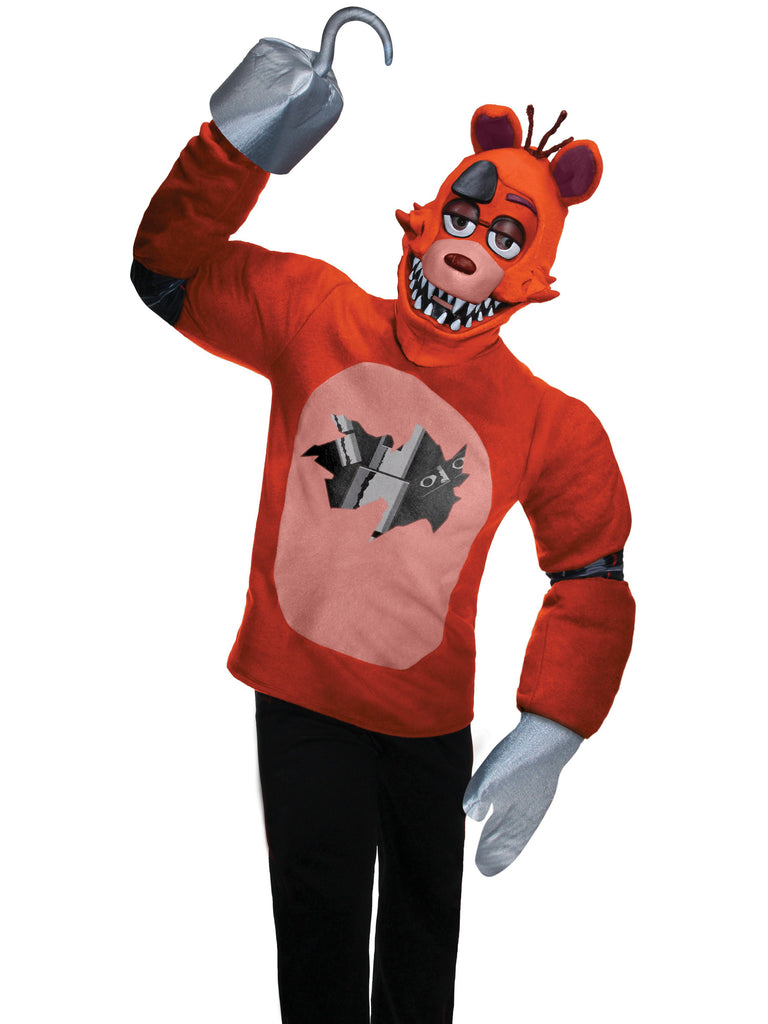 FOXY 上衣セットのみ Five Nights at Freddy's Foxy Character Men's Full-Zip Cosplay