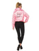 Grease Womens Pink Ladies Jacket - costumesupercenter.com