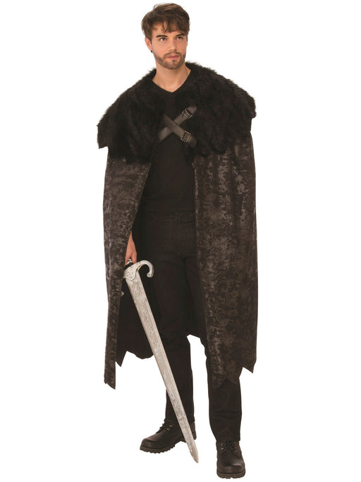 Adult Dark Swordsman Cape Accessory - costumesupercenter.com