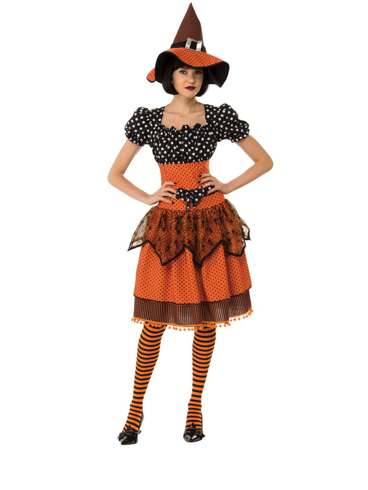 Polka Dot Witch Costume For Women — Costume Super Center