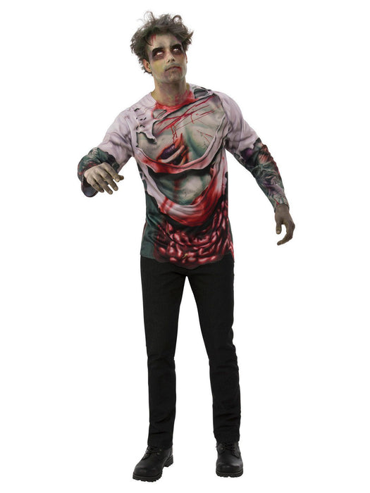 Mens Zombie Costume - costumesupercenter.com