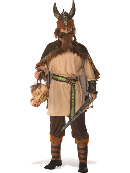 Mens Viking Man Costume - costumesupercenter.com