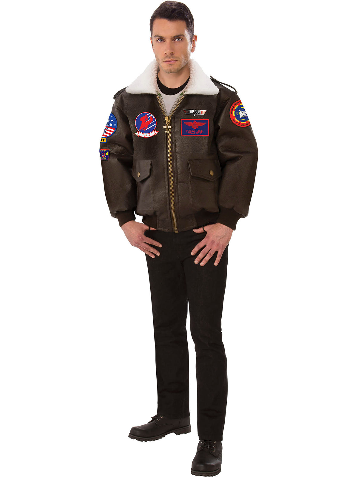 Adult Top Gun Bomber Jacket — Costume Super Center