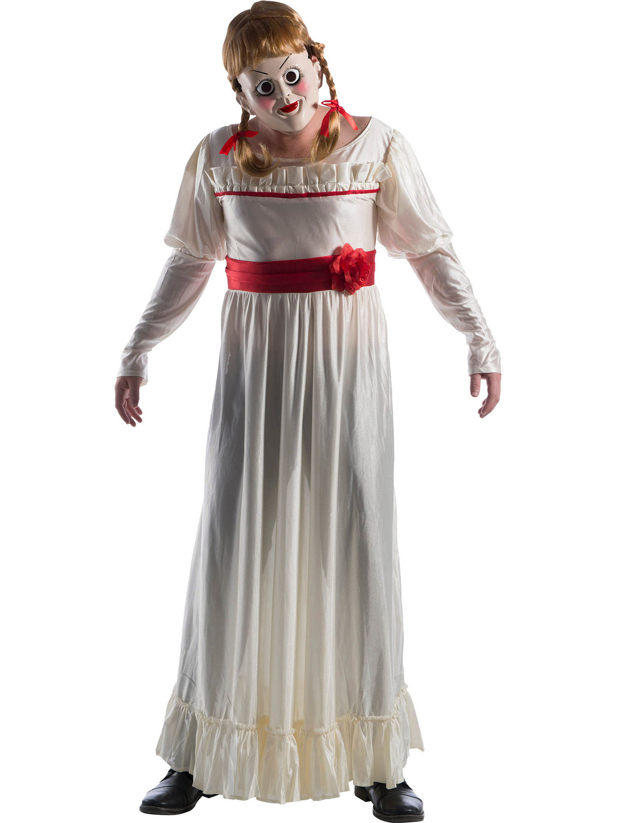 glitter for dinner annabelle doll dress Creation Deluxe Costume annabelle costume makeup