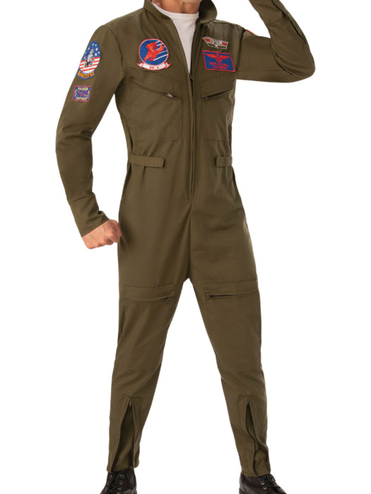 Adult Deluxe Top Gun Costume - costumesupercenter.com