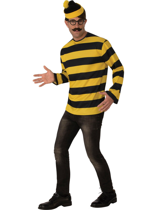 Adult Where's Waldo Odlaw Costume - costumesupercenter.com