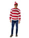 Adult Where's Waldo Deluxe Costume - costumesupercenter.com