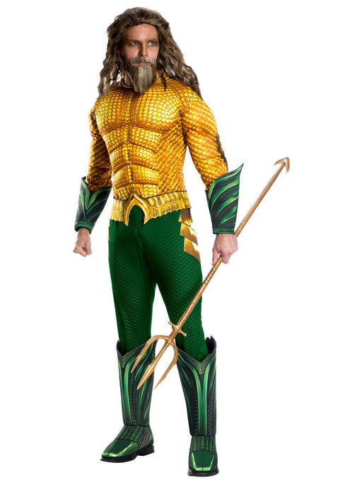 Deluxe Aquaman Adult Costume - Aquaman Movie - costumesupercenter.com