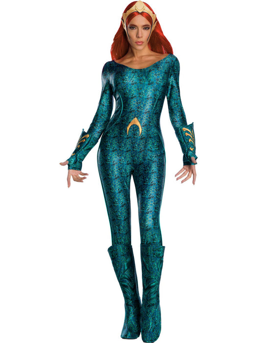 Deluxe Mera Adult Costume - Aquaman Movie - costumesupercenter.com