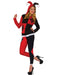 DC Comics Adult Harley Quinn Fitted Hoodie - costumesupercenter.com