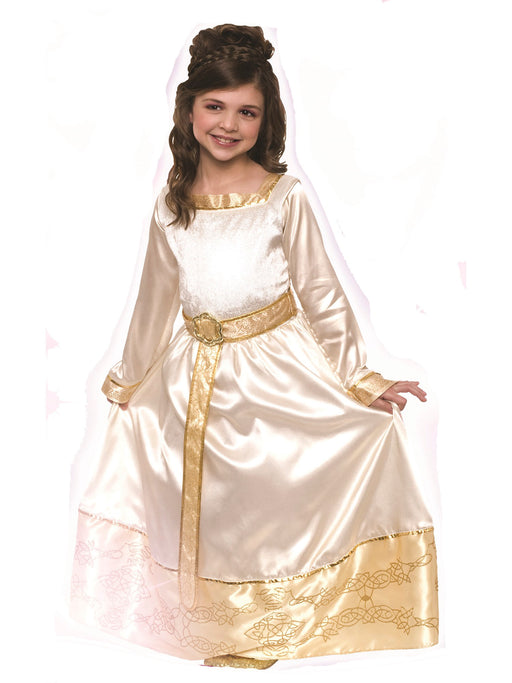 Girls Deluxe  Princess Marion Costume - costumesupercenter.com