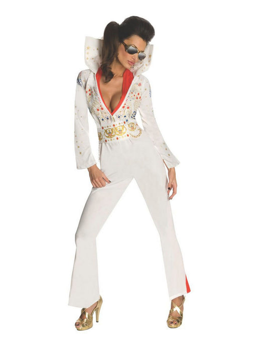 Adult Elvis Secret Wishes Costume - costumesupercenter.com