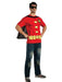 DC Comics Robin T-Shirt Adult Costume Kit - costumesupercenter.com