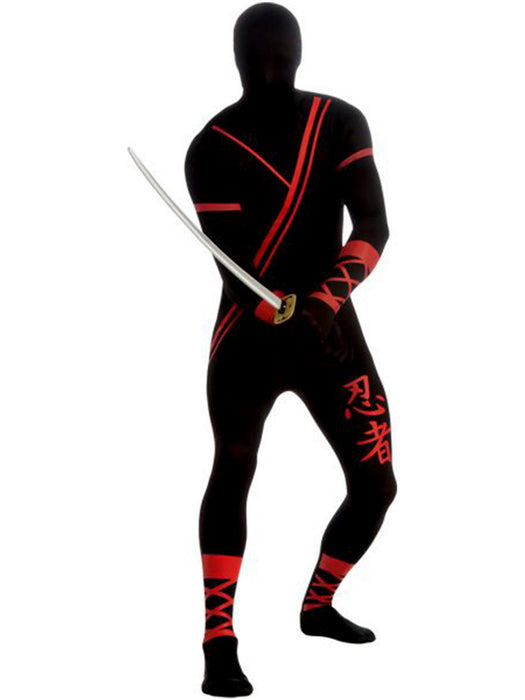 Mens Ninja Skin Suit Costume - costumesupercenter.com