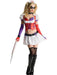 Womens Sexy Harley Quinn Asylum Nurse Costume - costumesupercenter.com