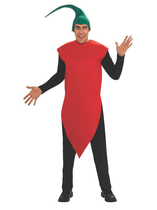 Adult Chili Pepper Costume - costumesupercenter.com