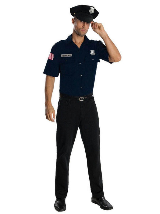 Police Officer - Blue - Adult Costume - costumesupercenter.com