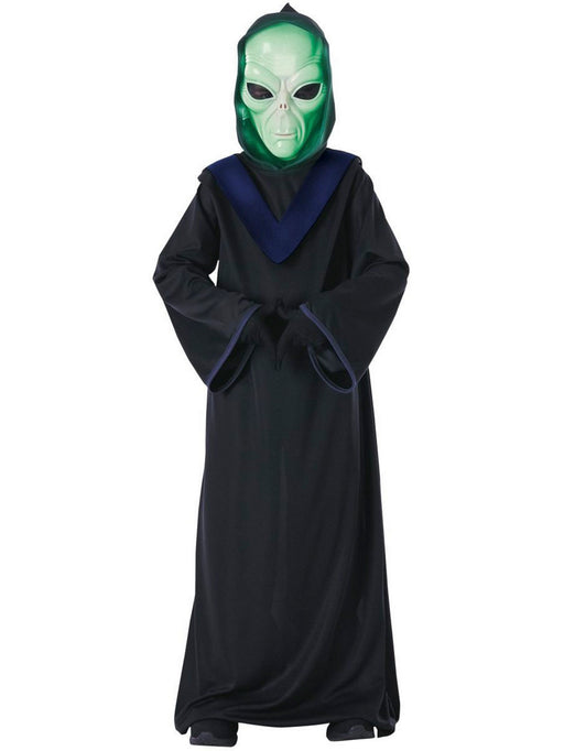 Alien Commander Kids Glow in the Dark Costume - costumesupercenter.com