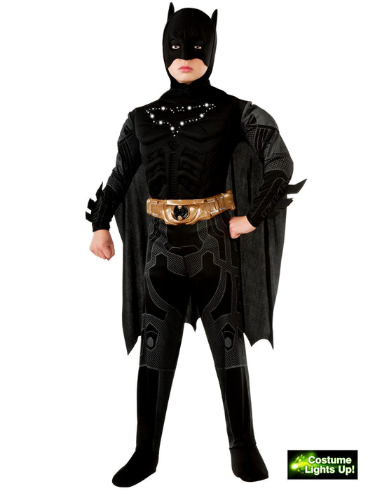 Boys Light-Up Batman Costume - costumesupercenter.com