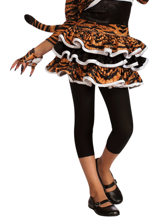 Girls Tigress Hoodie Costume - costumesupercenter.com