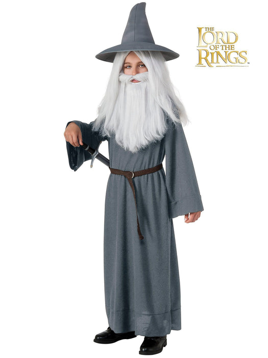 Boys The Hobbit Gandalf Costume - costumesupercenter.com