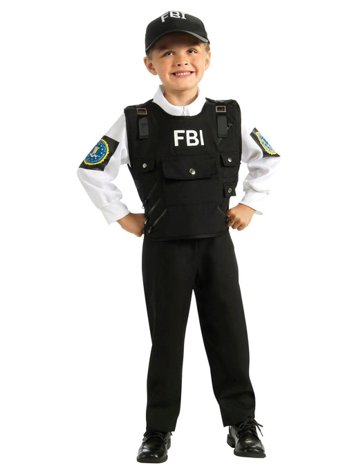 Kid's FBI Agent Costume - costumesupercenter.com