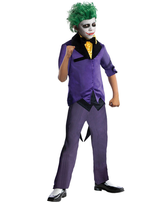 Boys DC Comics Gotham Super Villains Joker Costume - costumesupercenter.com