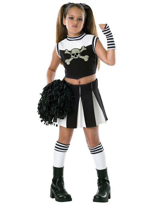 Girls Bad Spirit Cheerleader Costume - costumesupercenter.com