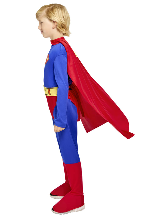 Kids' Justice League Superman Costume - costumesupercenter.com