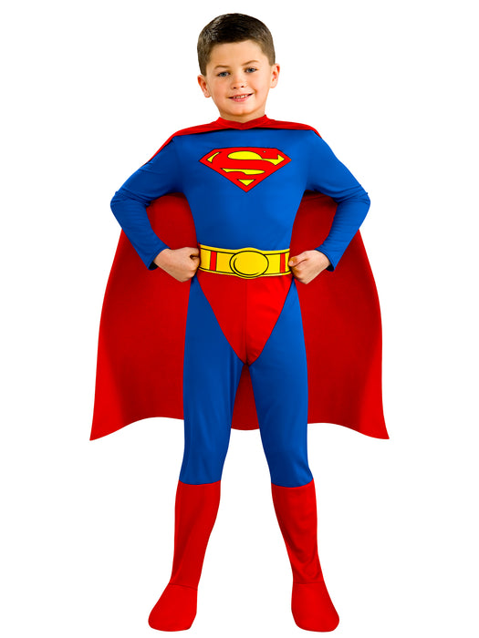 Kids' Justice League Superman Costume - costumesupercenter.com