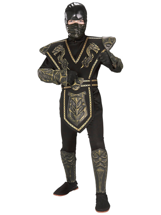 Dragon Warrior Ninja Kids Costume - costumesupercenter.com