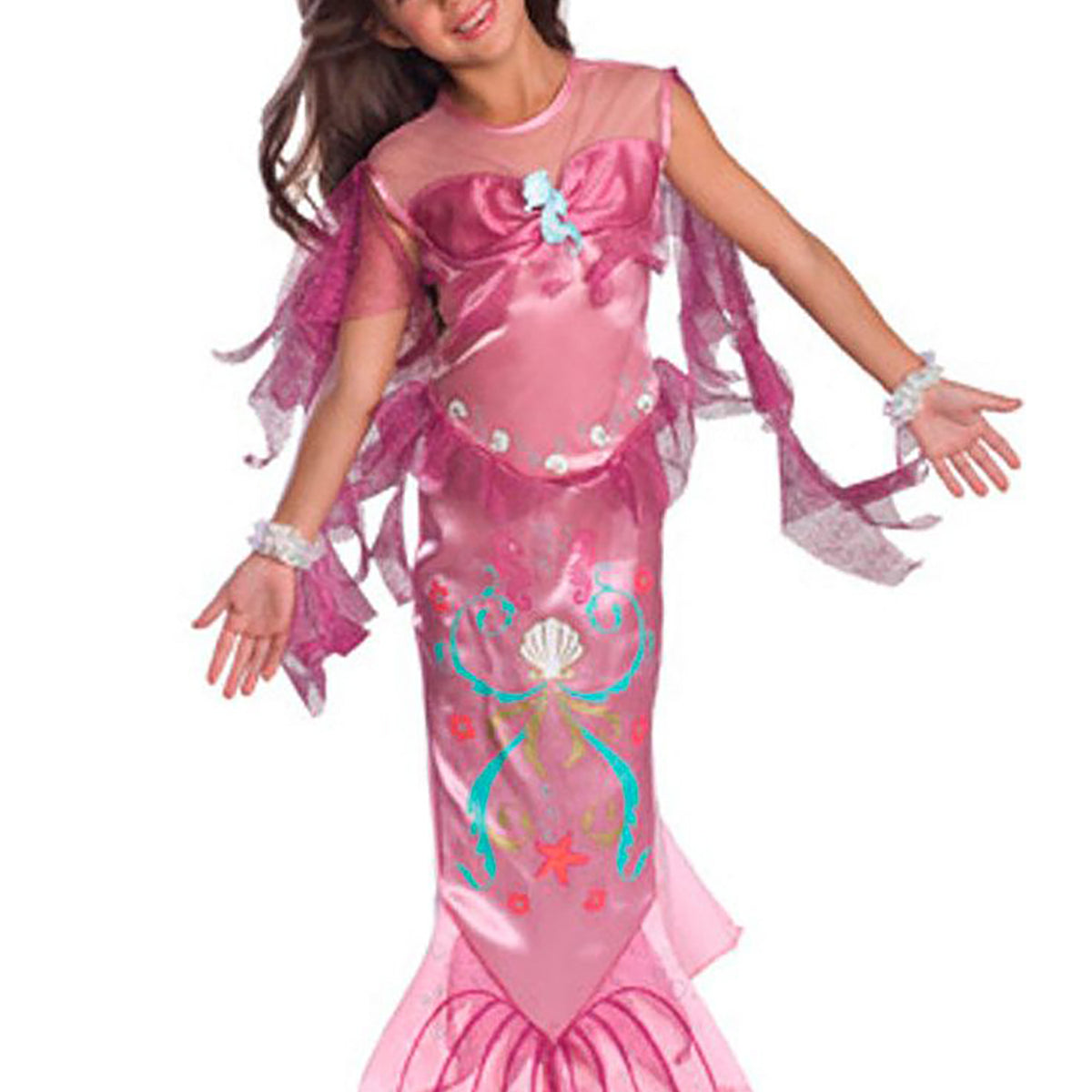 Pink 3pc Mermaid Outfit