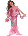 Girls Pink Mermaid Costume - costumesupercenter.com
