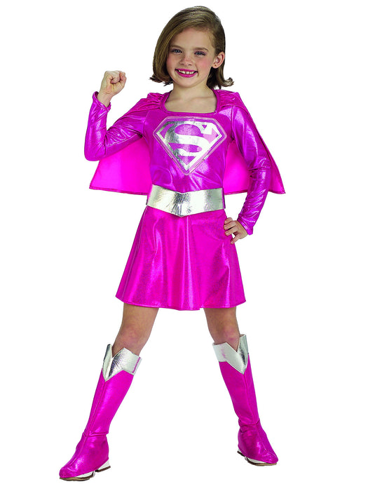 DC Comics Pink Supergirl Toddler - costumesupercenter.com